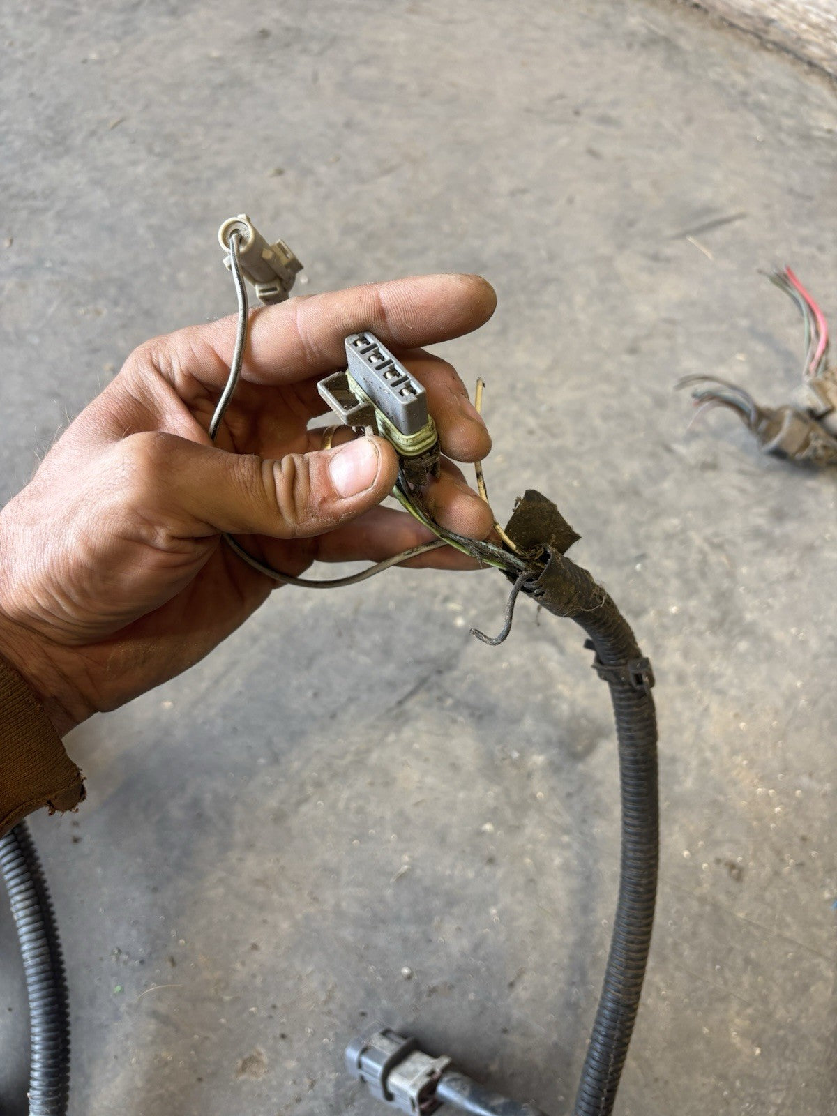 1996 DODGE RAM 2500 3500 CUMMINS ENGINE BAY HARNESS 56019489 **cut Section