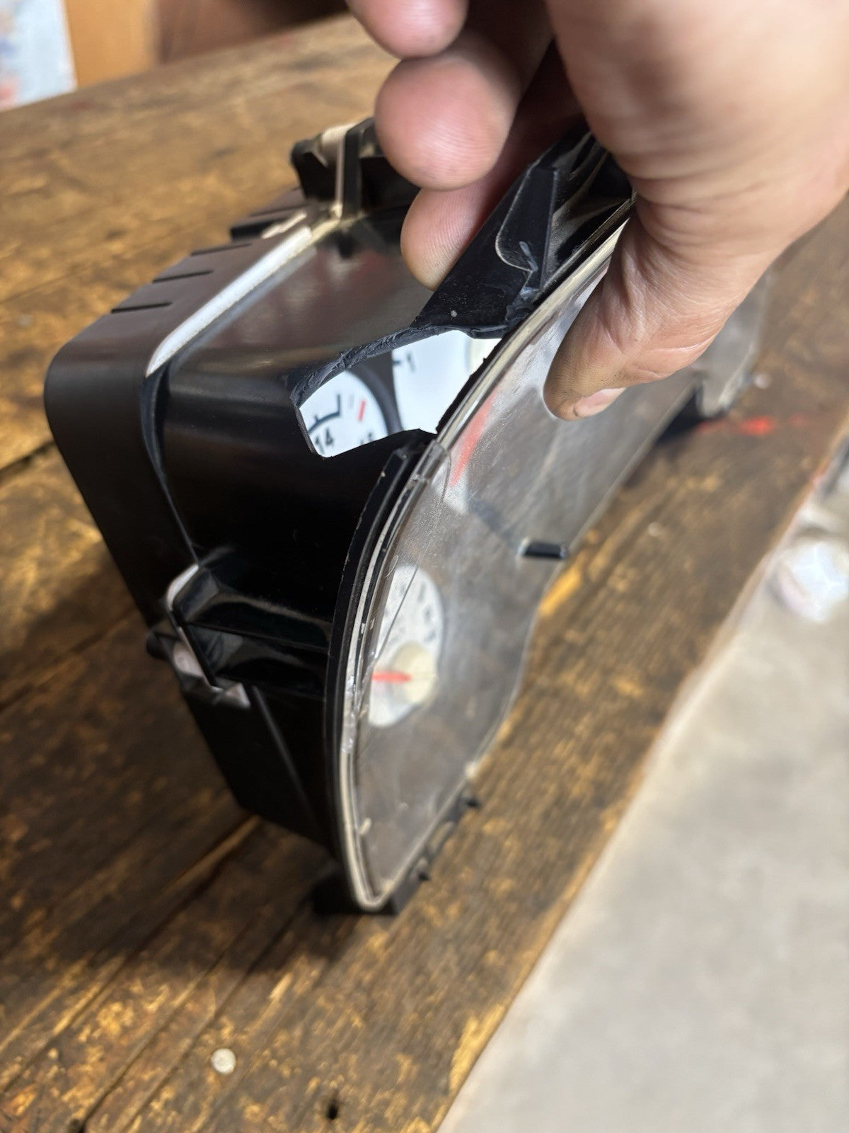 2006 2007 DODGE RAM 2500 3500 5.9L CUMMINS MANUAL GAUGE CLUSTER 390km P05172051