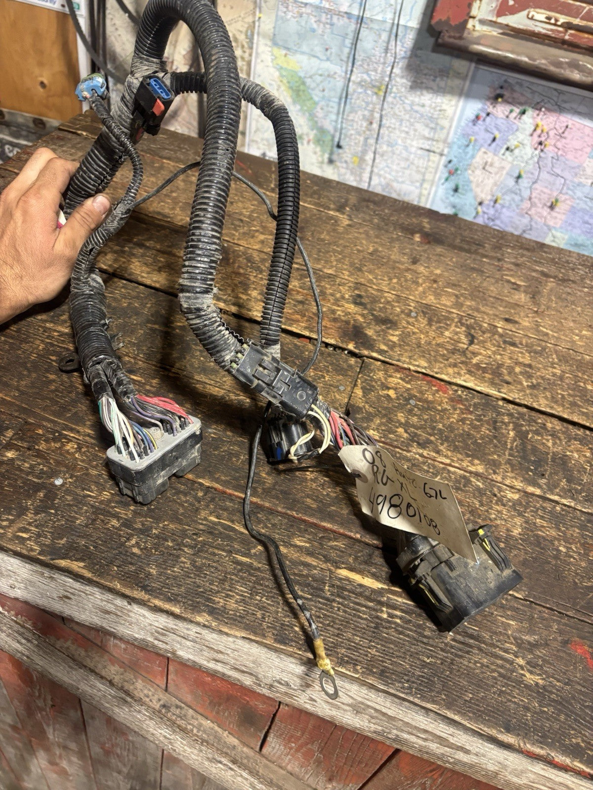 2008 DODGE RAM 6.7L CUMMINS ENGINE HARNESS PN 4980108 GREAT SHAPE!