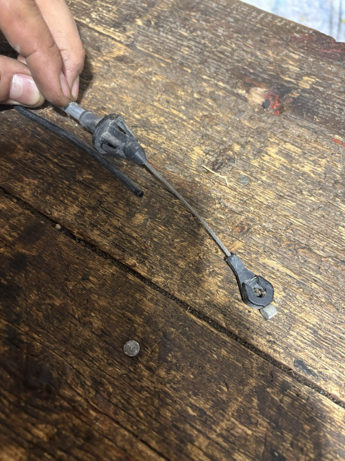 1996 - 2002 DODGE RAM GAS CRUISE CONTROL VACUUM ACTUATOR &amp; CABLE 52078598