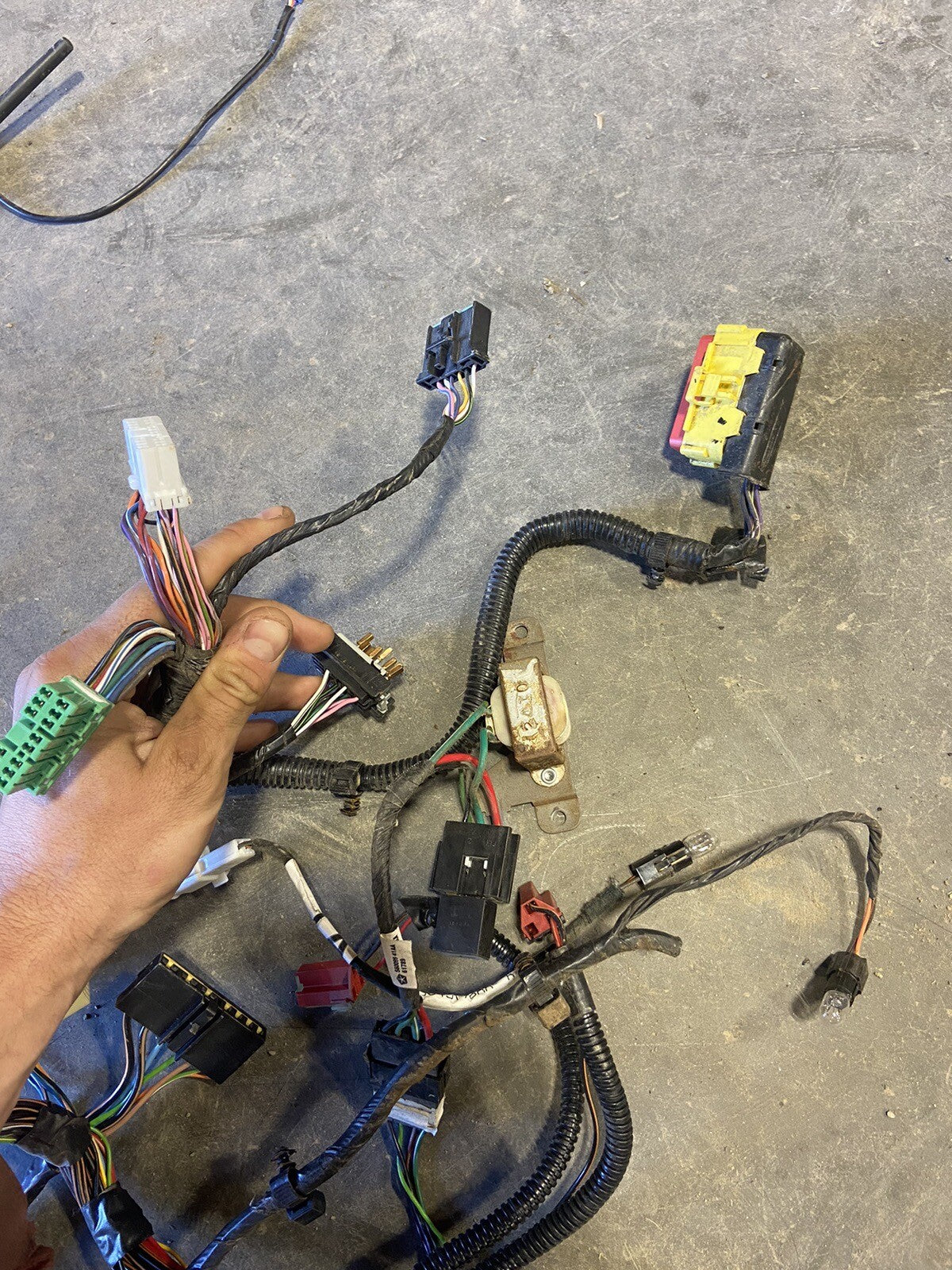 2000 -2002 DODGE RAM 2500 3500 CUMMINS DASH WIRING HARNESS HEATEDSEAT 56045361AF