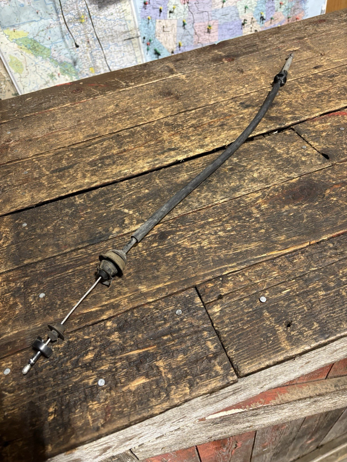 1989 1990 1991 DODGE RAM 250 350 1ST GEN CUMMINS ACCELERATOR THROTTLE CABLE