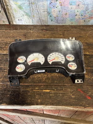 2006 2007 DODGE RAM  5.9L CUMMINS MANUAL GAUGE CLUSTER 175km P05172051Ae
