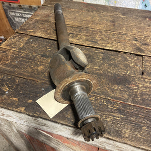 1999-2002 DODGE RAM 2500 3500 DRIVER DRIVERS SIDE FRONT AXLE WITH STUB SHAFT