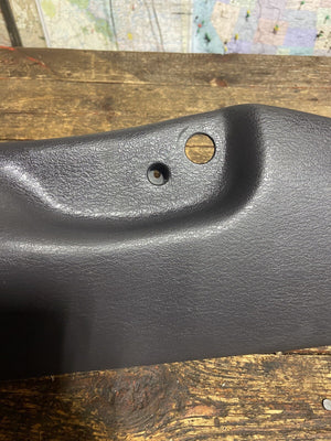 1998-2002 DODGE RAM 2500 3500 DRIVER SEAT SIDE PLASTIC PANEL DARK GREY 807407AD