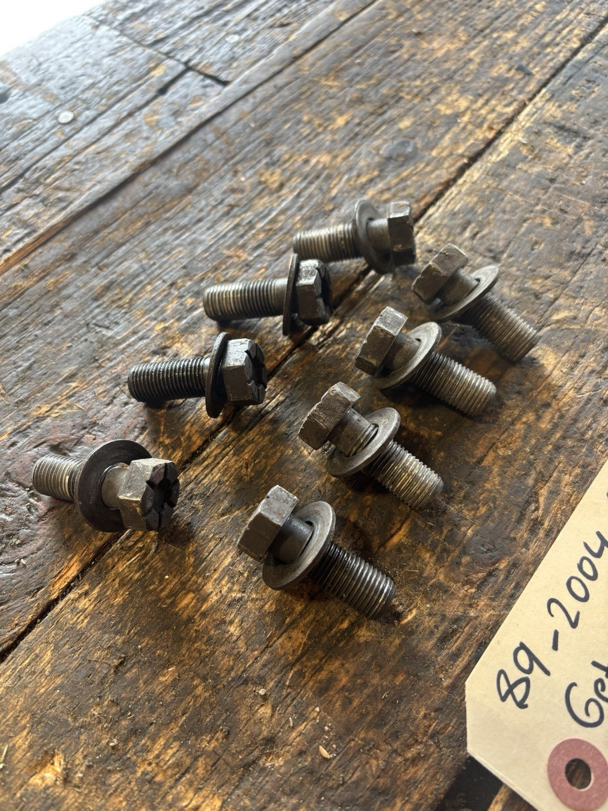 1989 - 2004 DODGE RAM CUMMINS GETRAG NV4500 NV5600 FLYWHEEL BOLTS SET OEM