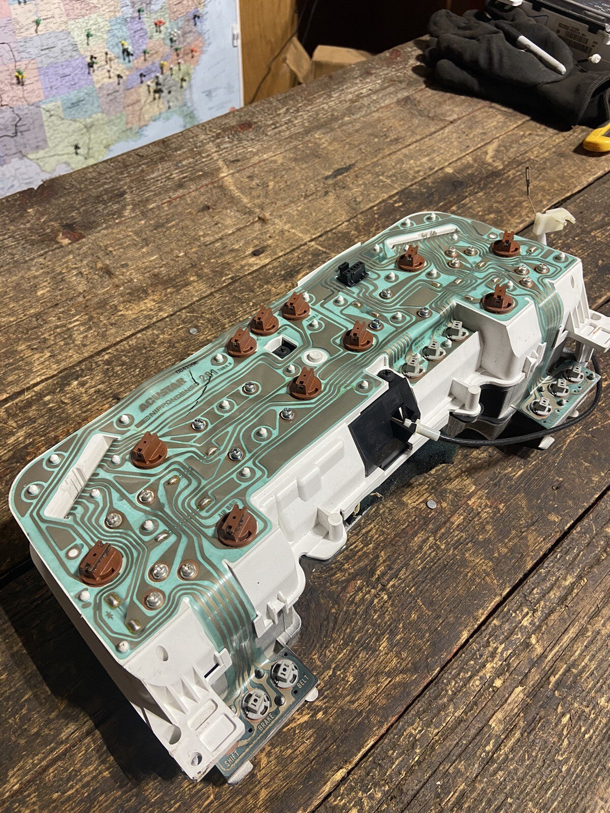 1994 - 1997 DODGE RAM 2500 3500 CUMMINS INSTRUMENT GAUGE CLUSTER 241KMS 56020114