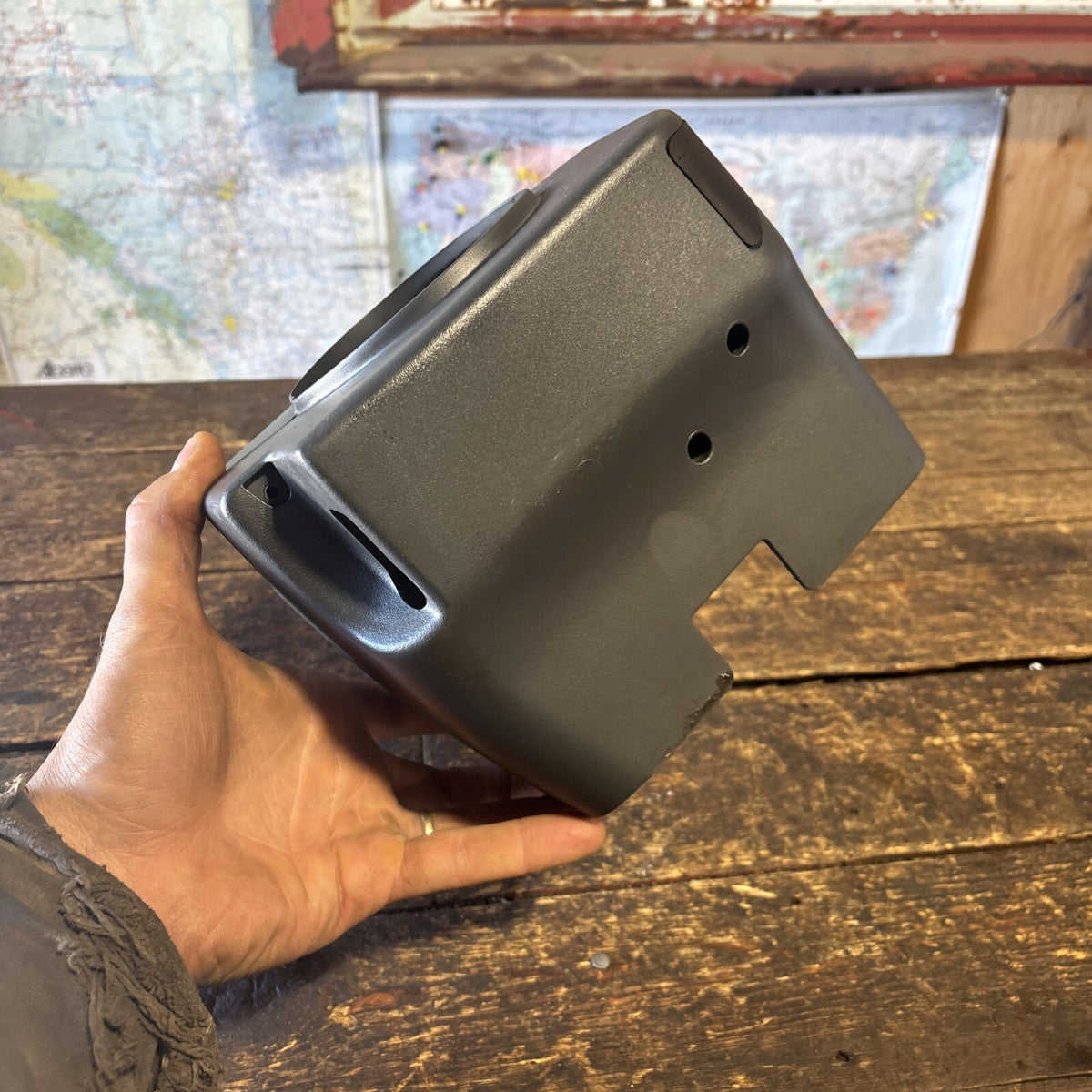 MINT! 2006 2007 2008 2009 DODGE RAM PLASTIC STEERING COLUMN COVER SURROUND 6SPD