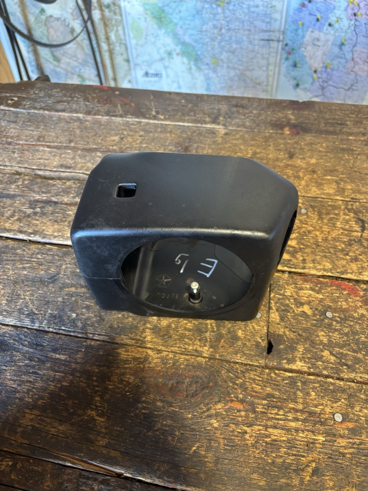 1991 - 1993 DODGE RAM 250 350 STEERING COLUMN COVER SHROUDS BLACK WITH TILT