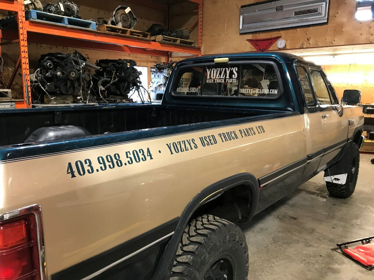 DRIVERS SIDE FRONT FENDER TRIM 1989 1990 1991 DODGE RAM TRUCKS FIRST GEN CUMMINS