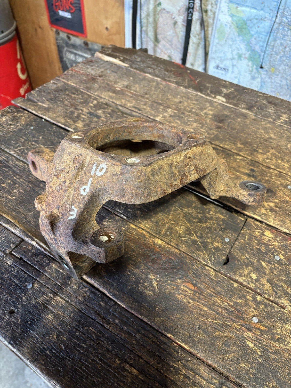 DANA 60 PASSENGER STEERING KNUCKLE 2000 - 2002 DODGE RAM 2500/3500 4X4