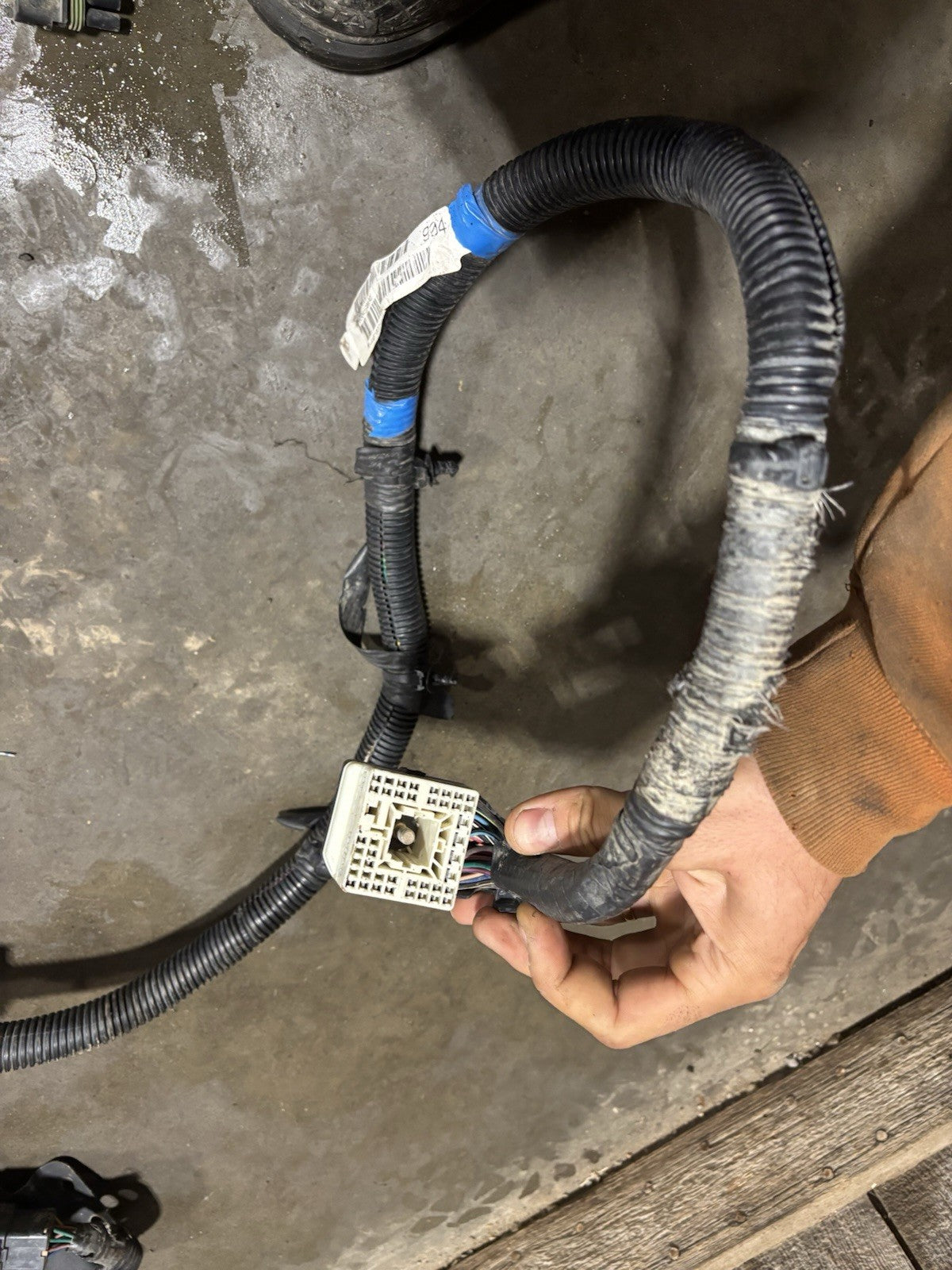 2002 DODGE RAM 2500 3500 CUMMINS MANUAL ENGINE WIRING HARNESS 3949898 56045904ac