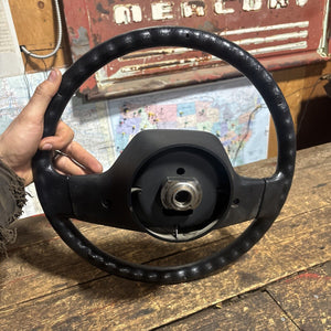 OEM 1990 1991 MINT DODGE RAM 250 350 CUMMINS STEERING WHEEL & HORN PAD CRUISE