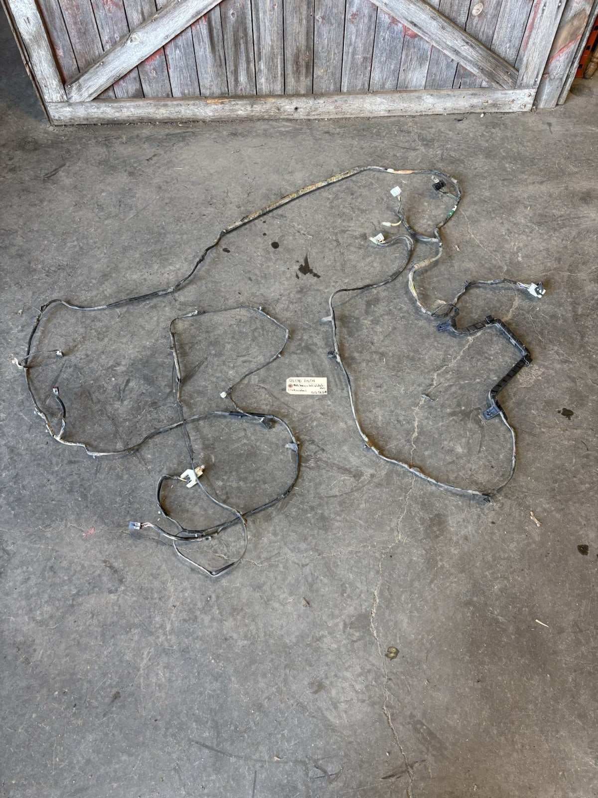 1998 DODGE RAM REG CAB BEHIND DASH / AROUND CAB HARNESS 56020681AB CRANK WINDOWS