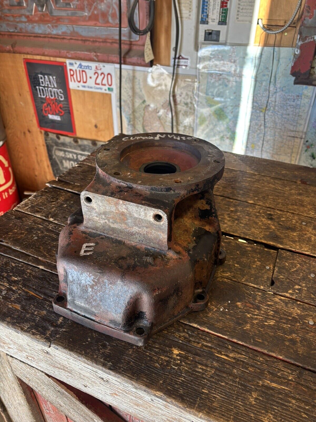 DODGE RAM 25003500 CUMMINS NV4500 5 spd 4wd upgraded cast iron extension housing