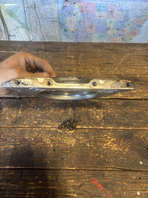 OEM 2007 .5 - 2018 DODGE RAM 6.7L CUMMINS REAR MAIN SEAL RETAINER PLATE 4937231