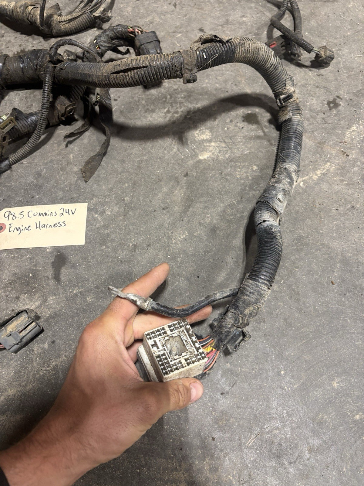 1998 .5 DODGE RAM 2500 3500 5.9l 24V CUMMINS ENGINE HARNESS