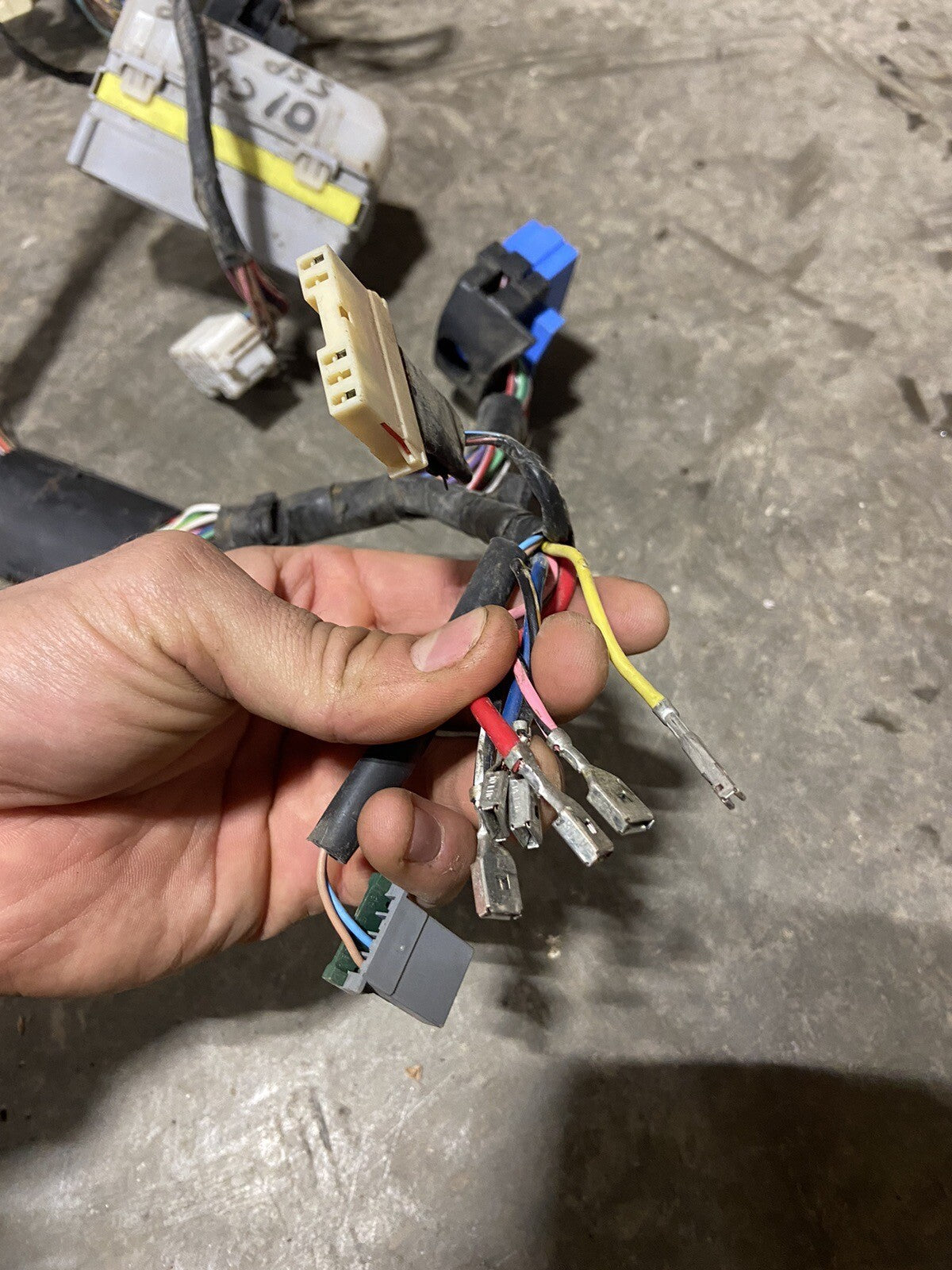 2001 DODGE RAM 2500 3500 CUMMINS MANUAL DASH HARNESS PN 56045365AC