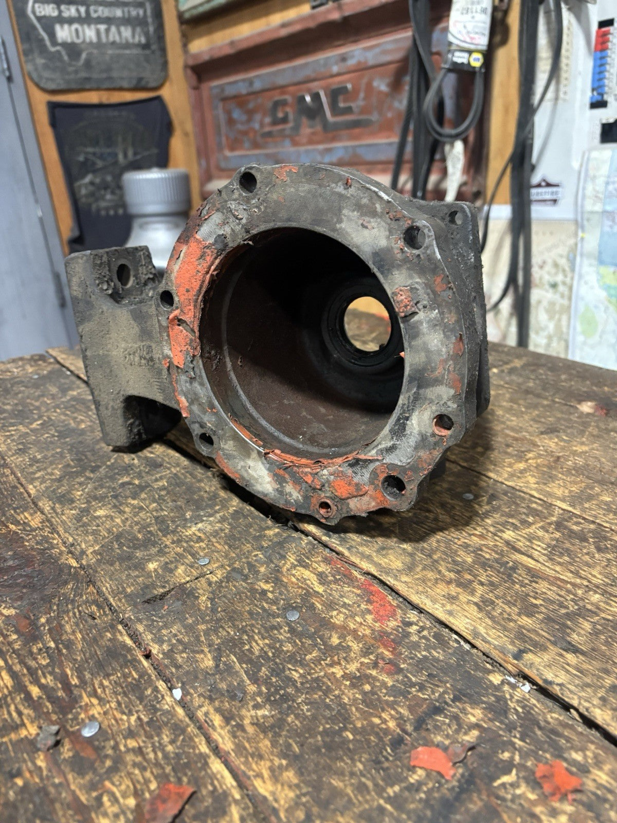 1989- 1993 DODGE RAM 250 350 CUMMINS GETRAG 5 spd 4wd extension 5th Gear housing