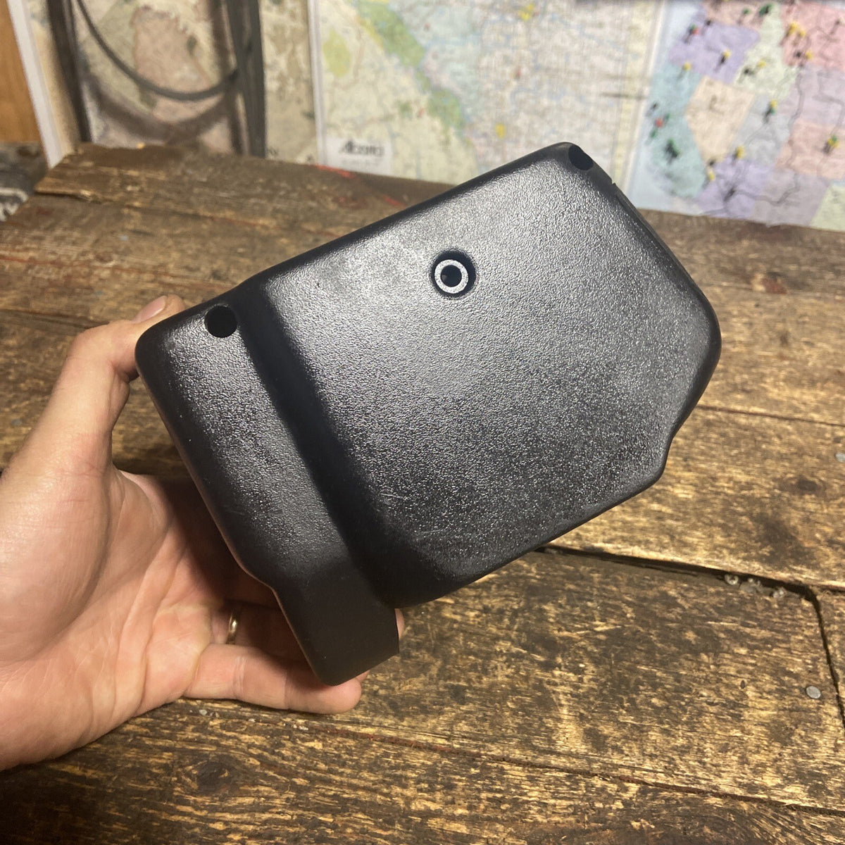 1994-2002 DODGE RAM 2500 3500 STEERING COLUMN COVER SHROUD BLACK NO TILT