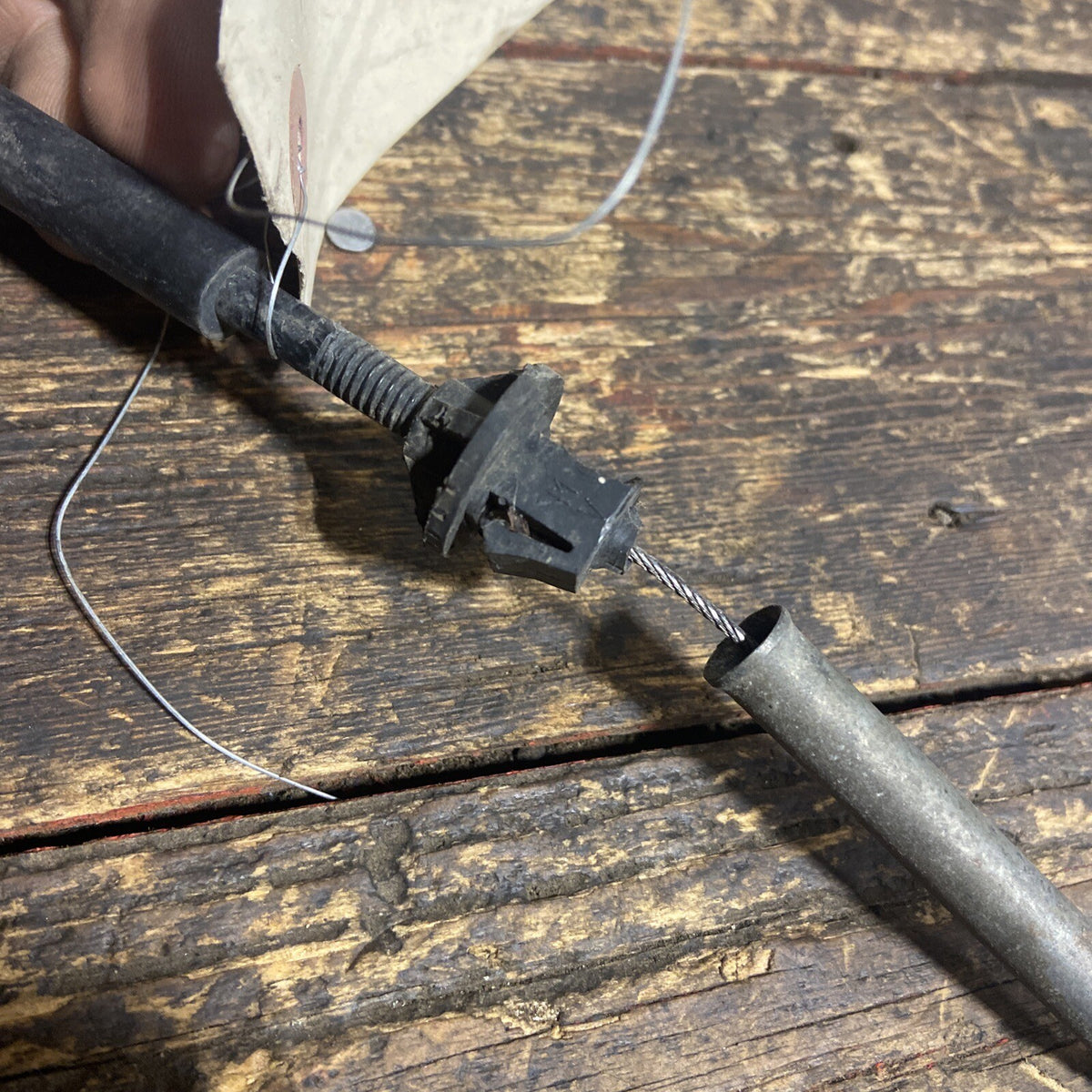 1989 1990 1991 DODGE RAM 250 350 1ST GEN CUMMINS NON INTERCOOLED THROTTLE CABLE