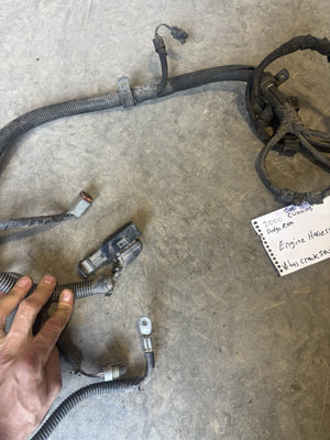 2000 Early 2001 DODGE RAM 2500 3500 CUMMINS 24V ENGINE HARNESS  With Cranksensor