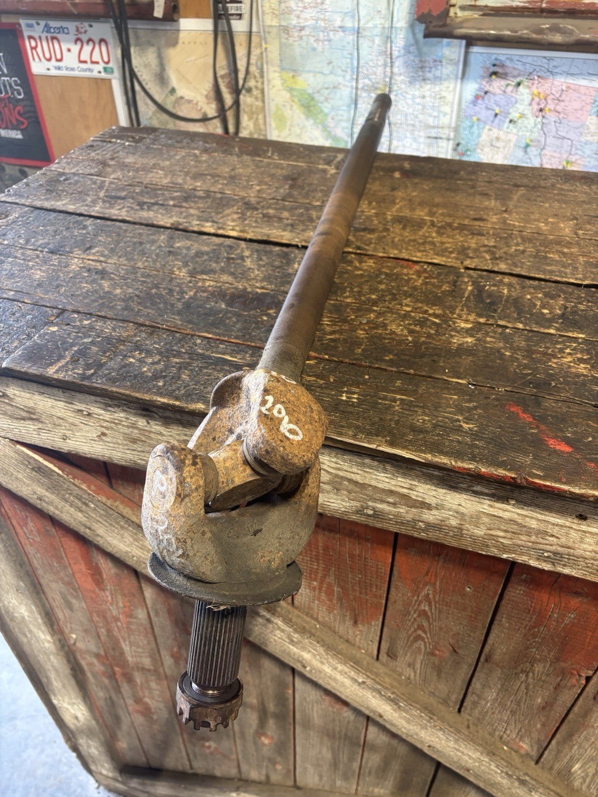 2010 2011 2012 DODGE RAM 2500 3500 CUMMINS PASSENGER FRONT AXLE SHAFT