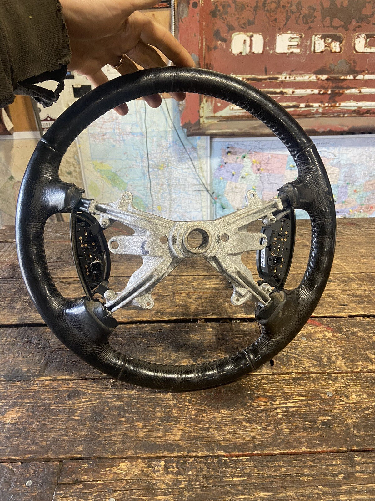 1998 - 2002 DODGE RAM 2500 3500 CUMMINS STEERING WHEEL