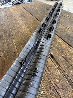 1998-2002 DODGE RAM 2500 3500 SET OF DARK GREY FLOOR TRIM FOR EXTENDED CAB