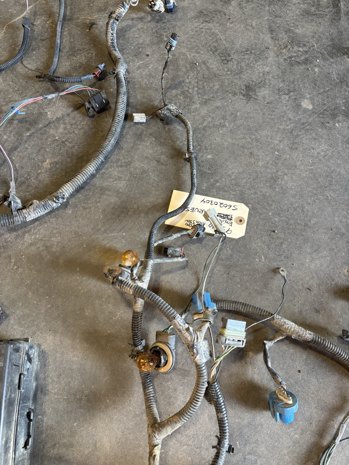 1995 DODGE RAM 2500 3500 CUMMINS ENGINE BAY WIRING HARNESS 56020304
