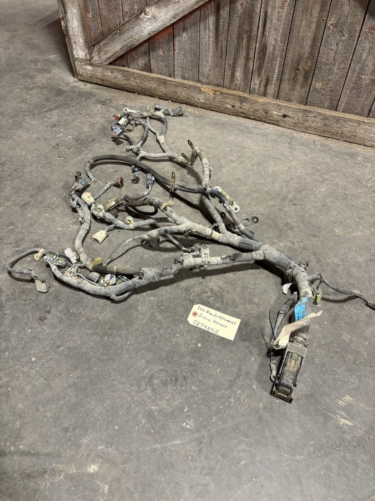 2011 RAM 6.7L CUMMINS ENGINE WIRING HARNESS 5274848
