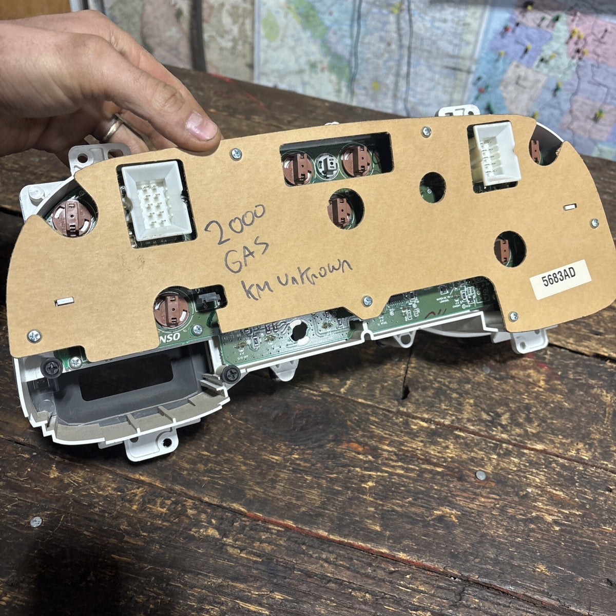 2000 DODGE RAM 1500 2500 GAS INSTRUMENT GAUGE CLUSTER Unknown KMS 56045683AD