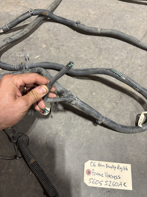 2006 2007 DODGE RAM 3500 REG CAB DUALLY FRAME WIRING HARNESS 56055260AC