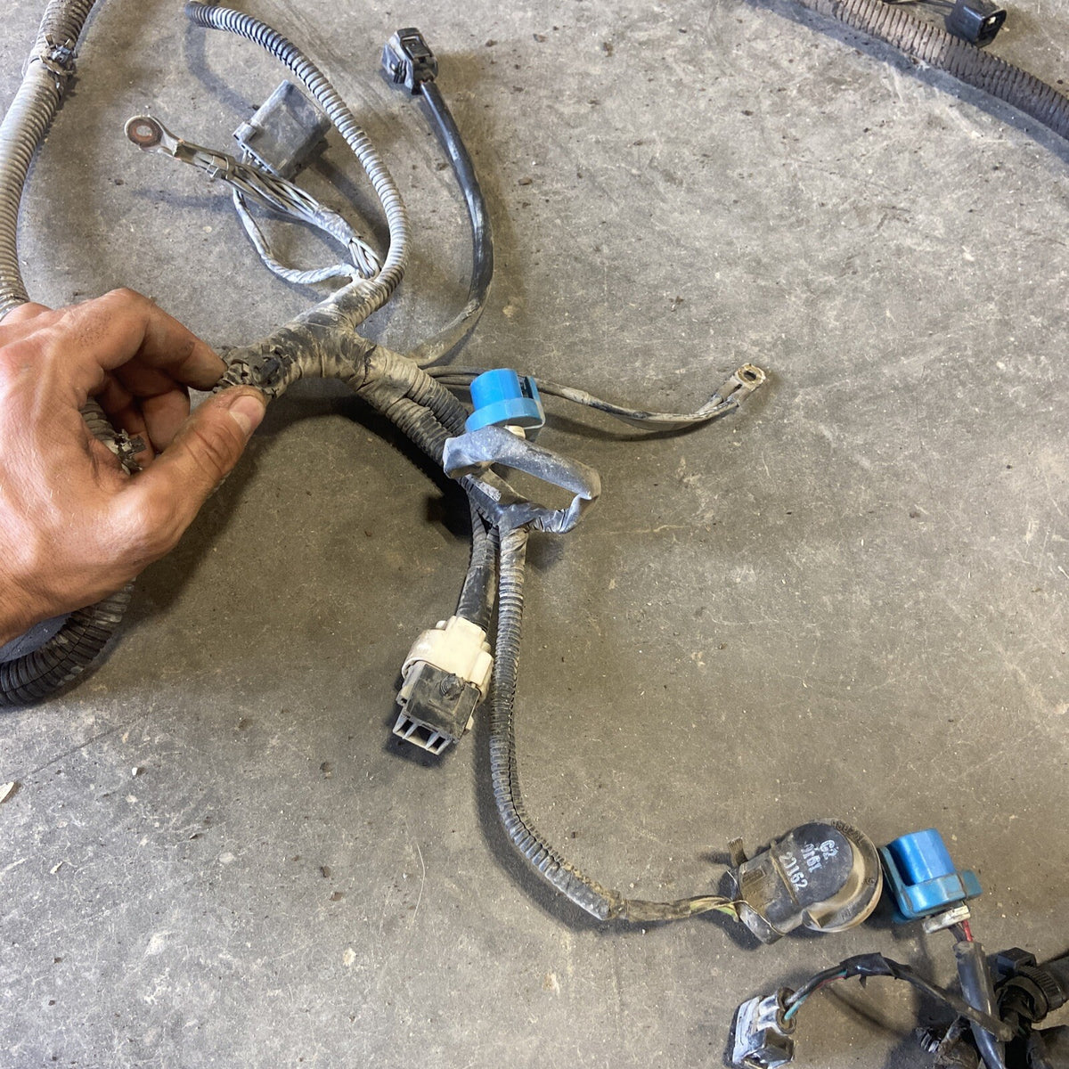 2001 DODGE RAM 2500 3500 CUMMINS ENGINE BAY WIRING HARNESS 56045945AE