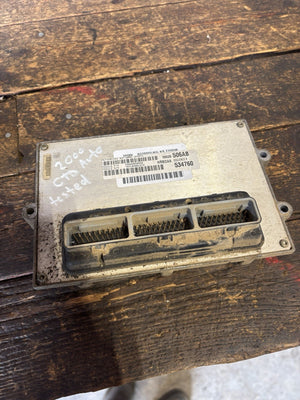 Late 2000 2001 DODGE RAM CUMMINS AUTO PCM 560485086ab POWERTRAIN CONTROL MODULE