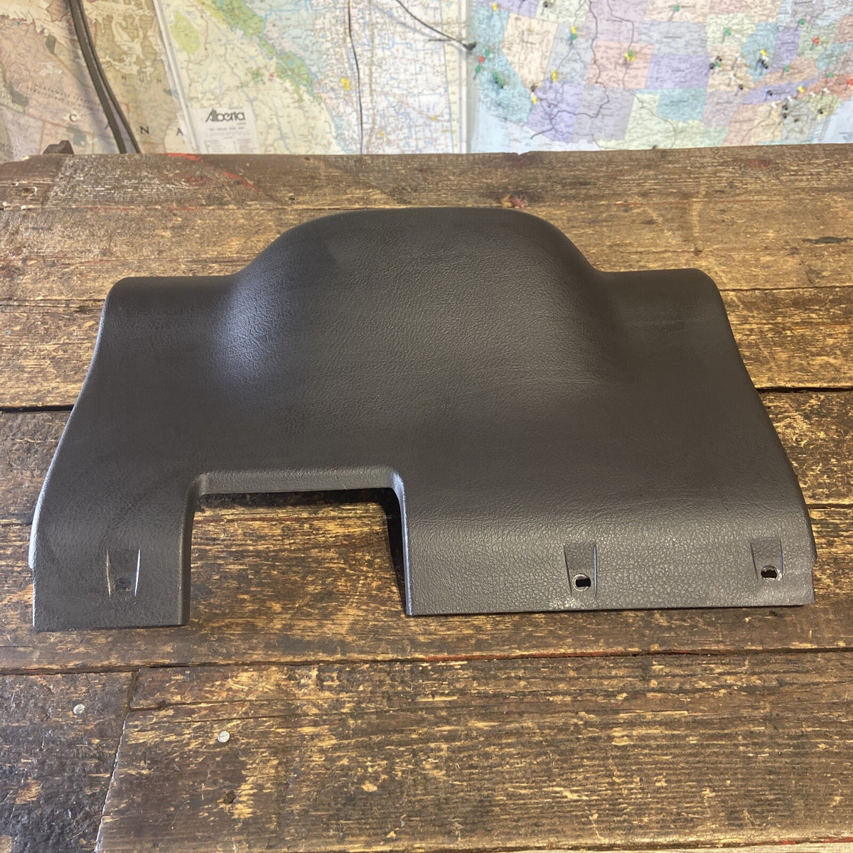 1998 - 2002 Dodge Ram Under Lower Dash Steering Column Cover Trim DARK GREY NICE