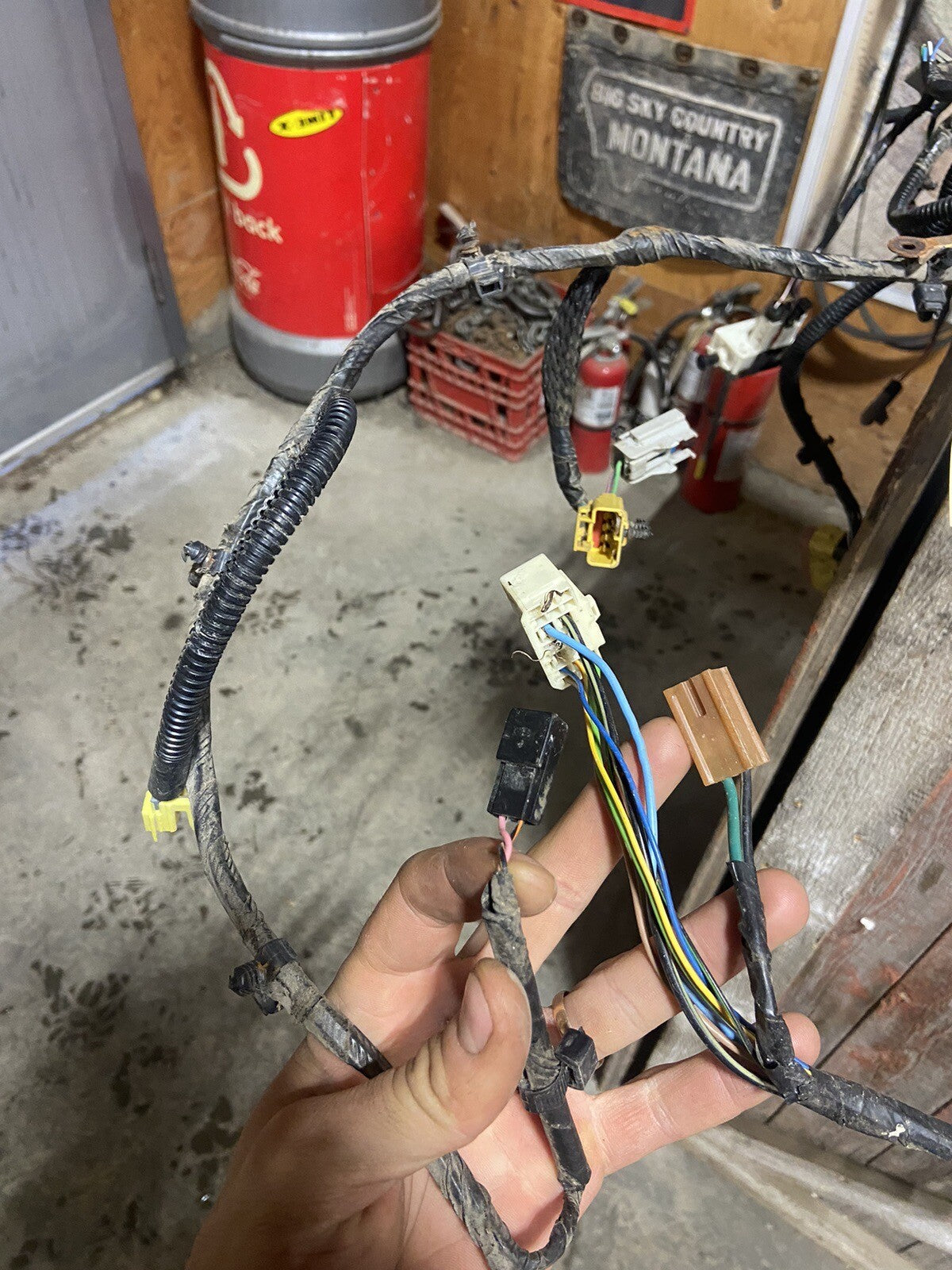 1999 2000 DODGE RAM 2500 3500 CUMMINS DASH WIRING HARNESS 56021872AE