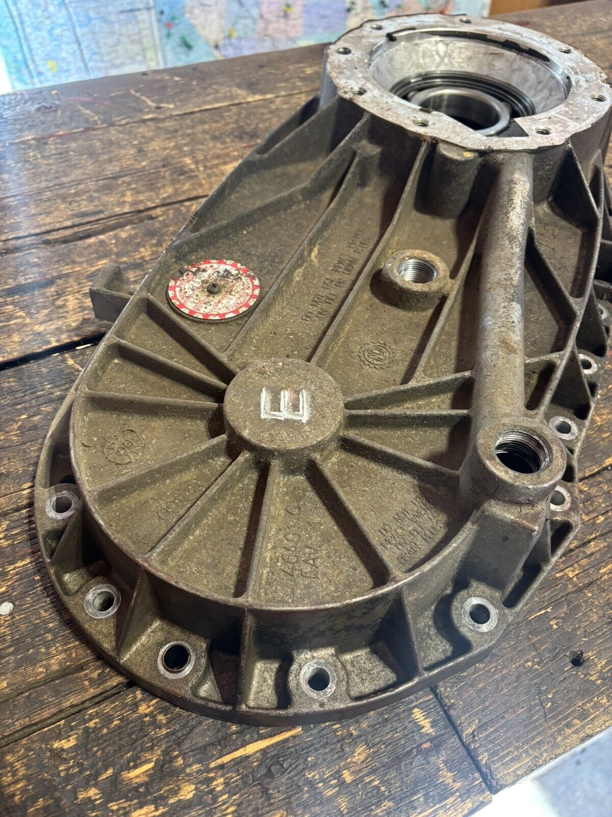 nv 271 273 271D 273D Transfer Case Rear Half 2003 - 2012 Dodge Ram Cummins