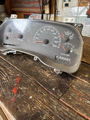 2001 2002 DODGE RAM 2500 3500 CUMMINS INSTRUMENT GAUGE CLUSTER 56045790AD