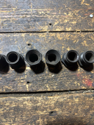 OEM SET OF INJECTOR HOLD DOWN NUTS 1989-1991  Non Ic 5.9L 12V DODGE RAM CUMMINS