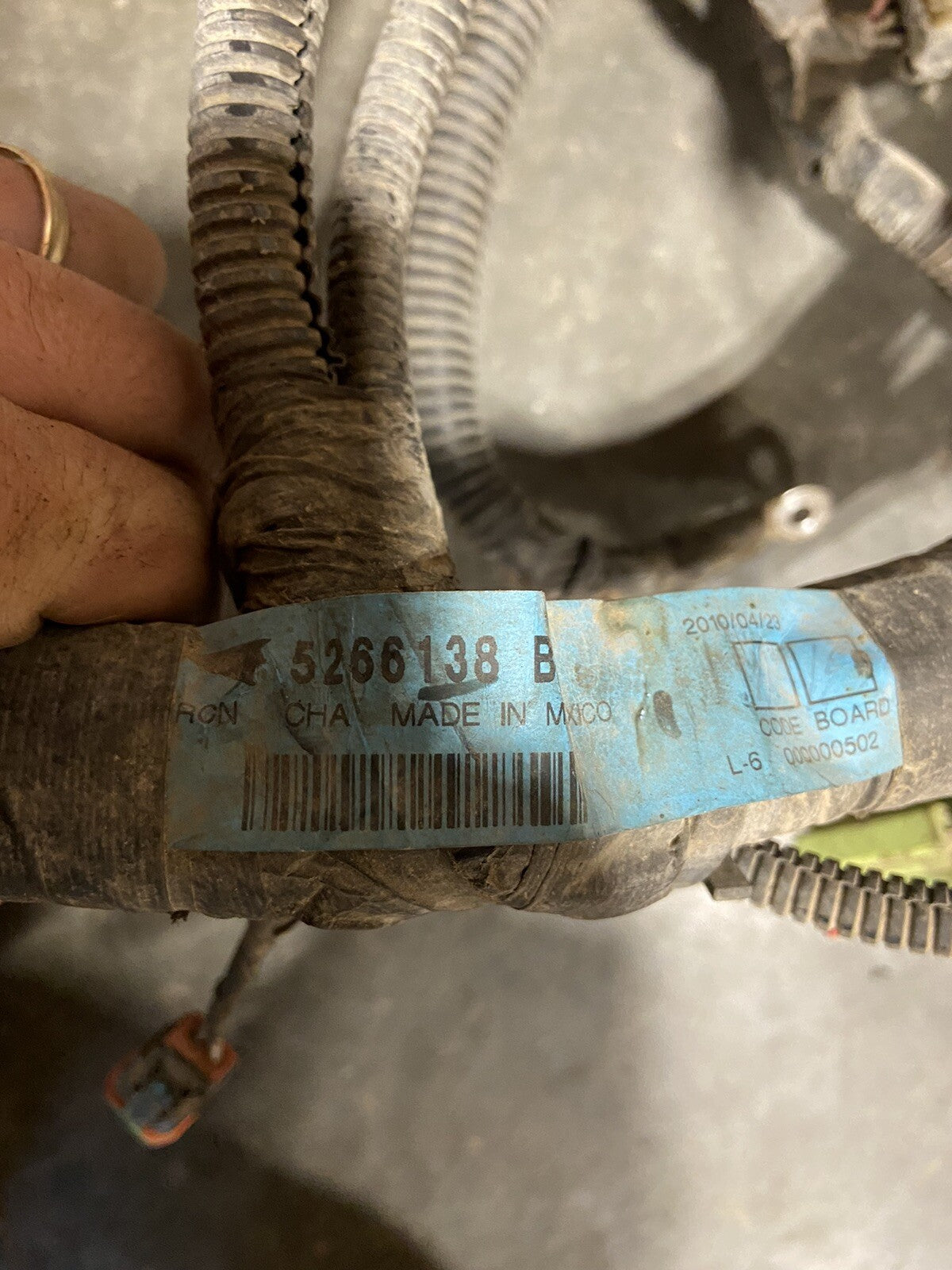 2010 DODGE RAM 2500 3500 6.7L CUMMINS FRONT HALF OF ENGINE HARNESS PN 5266138