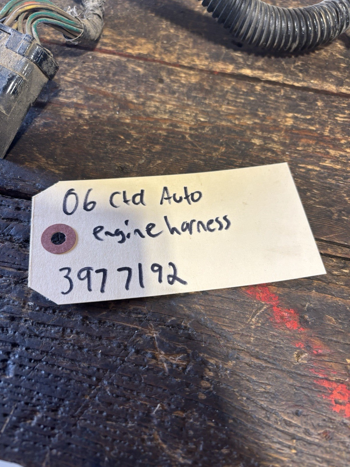 2006 DODGE RAM 2500 3500 5.9L CUMMINS AUTOMATIC ENGINE HARNESS 3977192