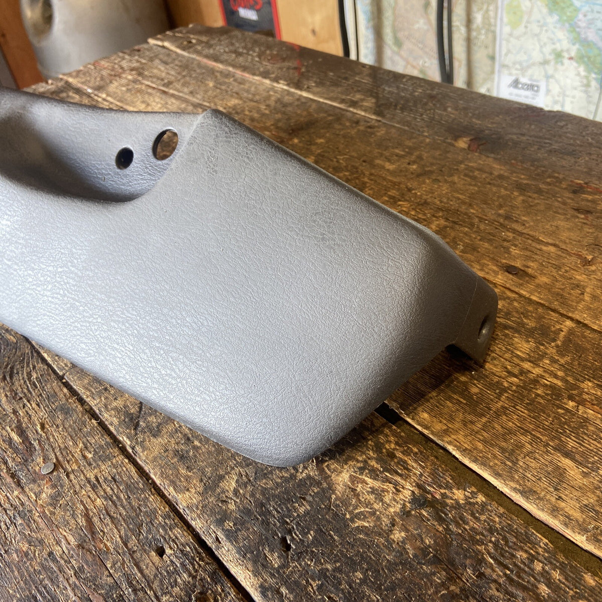 1998-2002 DODGE RAM 1500 2500 3500 DRIVER POWER SEAT SIDE PANEL AGATE DARK GREY