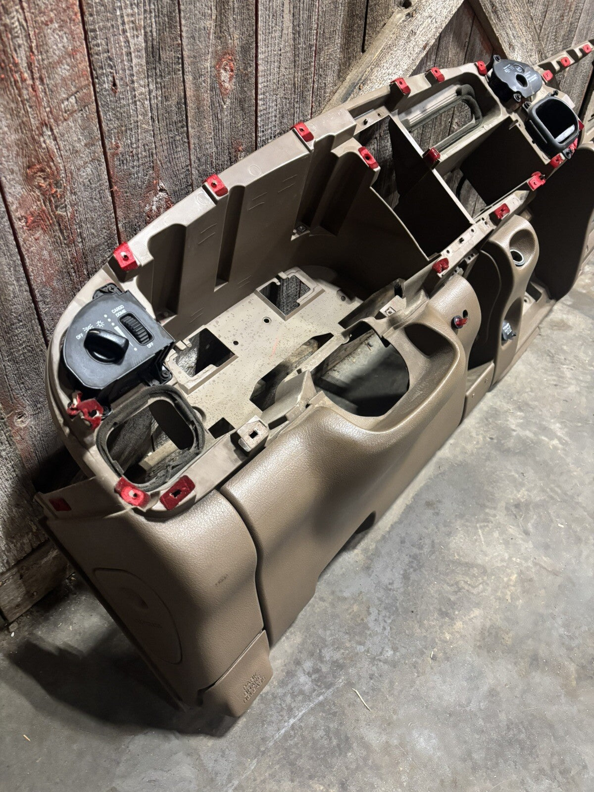 OEM 1999 - 2002 DODGE RAM CUMMINS DASH CORE STRUCTURE TAN BROWN DASHBOARD