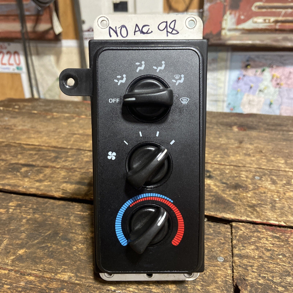 1998 DODGE RAM TRUCKS TEMPERATURE Heat  CLIMATE CONTROL 55055653ab