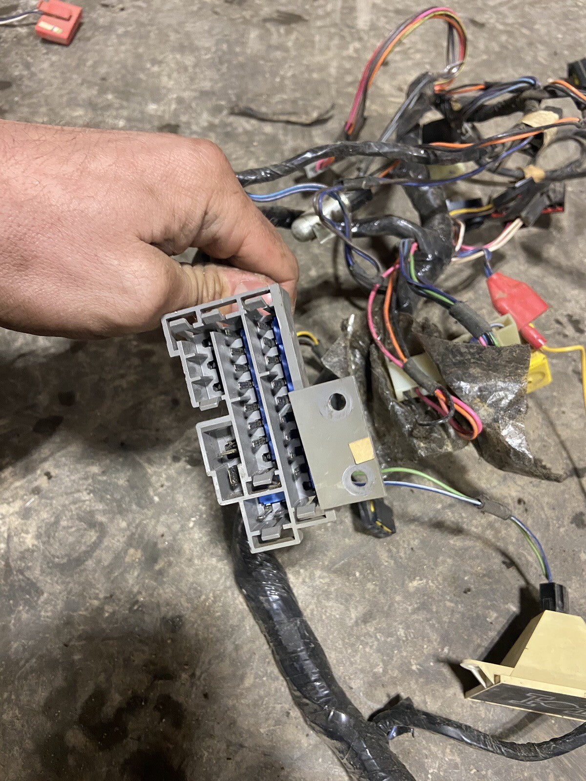 1989 DODGE RAM 250 350 CUMMINS DASH WIRING HARNESS PN 4372783