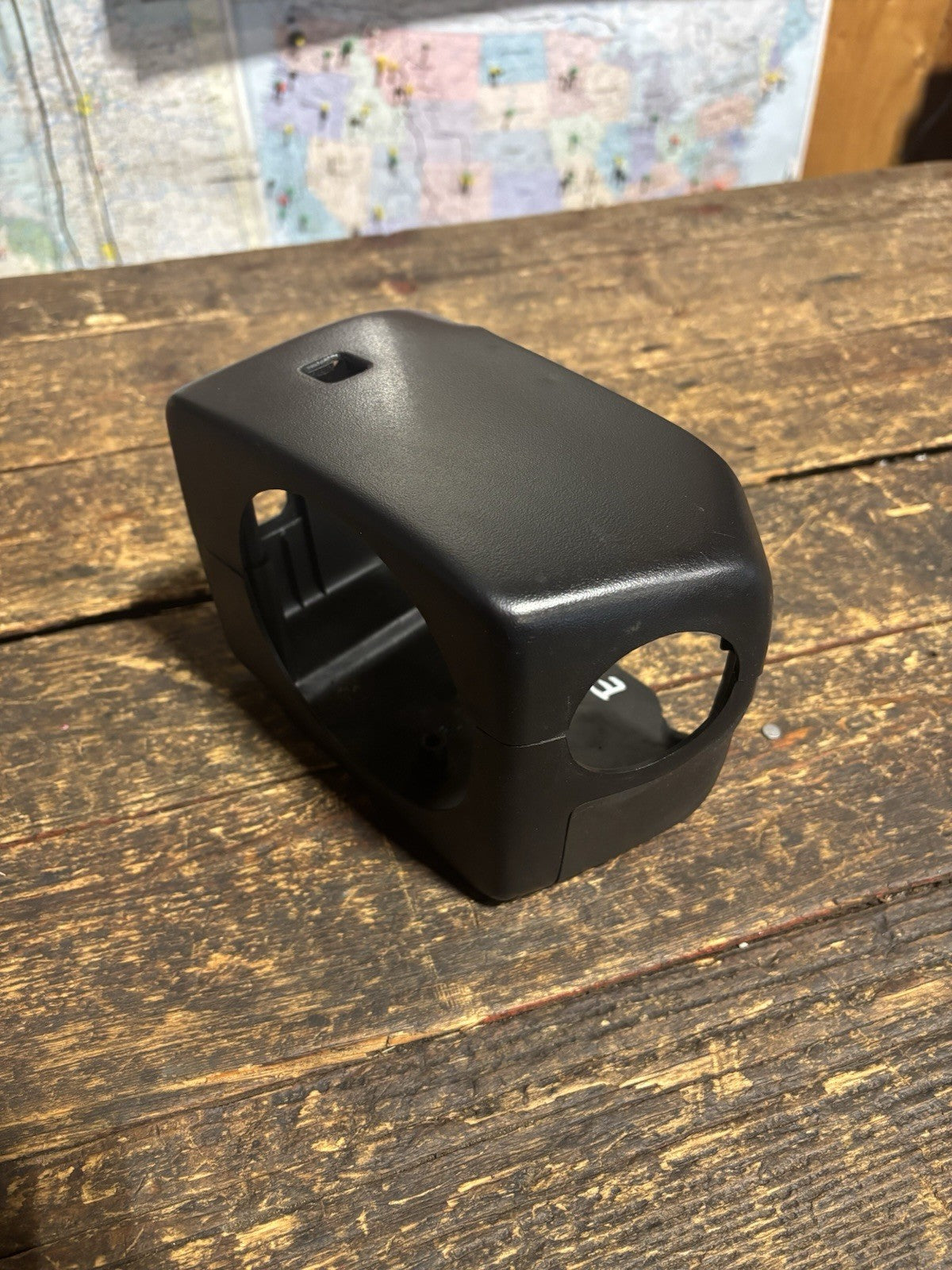 1994-2002 DODGE RAM 2500 3500 STEERING COLUMN COVER SHROUD BLACK WITH TILT