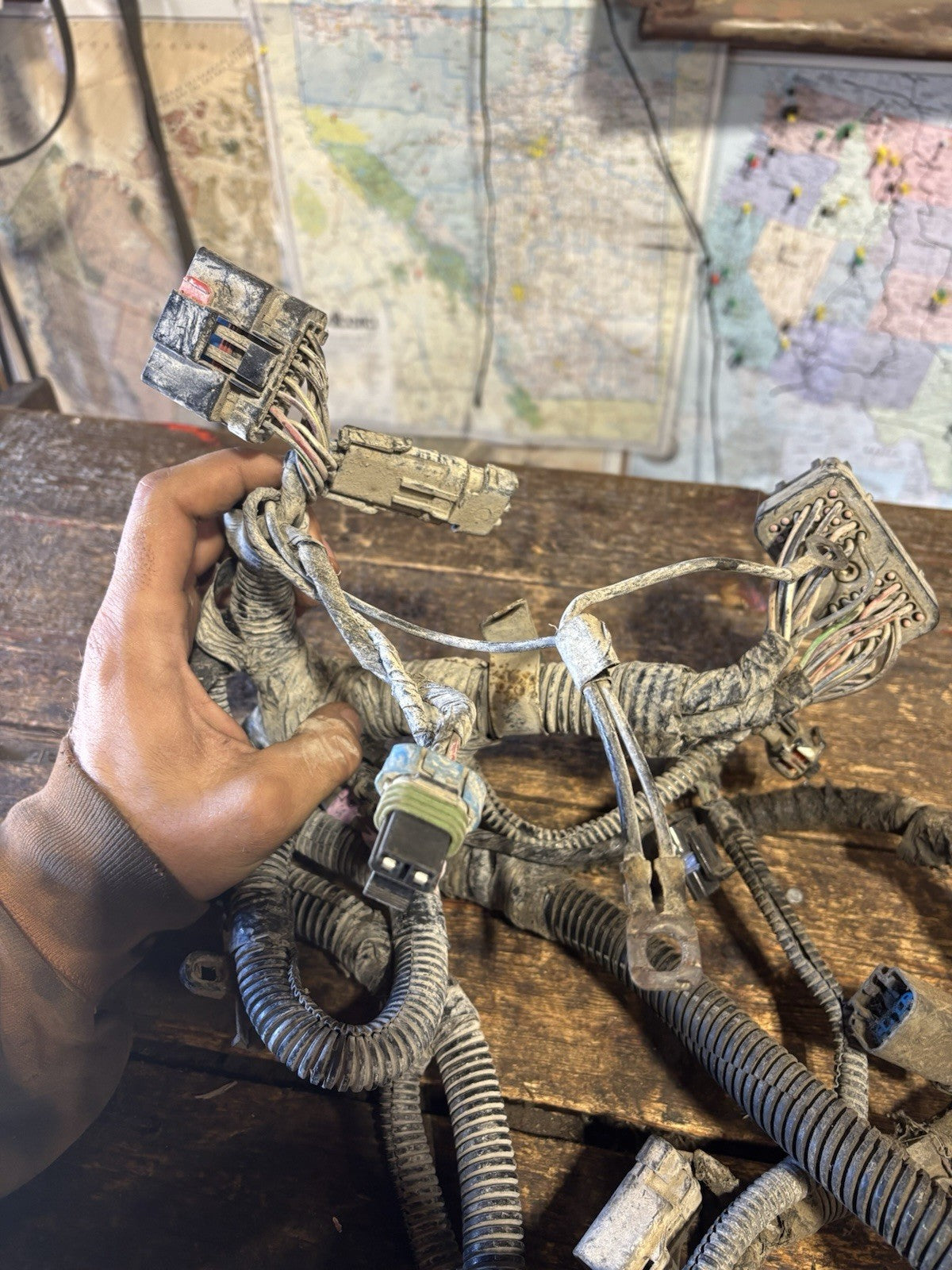 2005 DODGE RAM CUMMINS ENGINE WIRING HARNESS 3972347