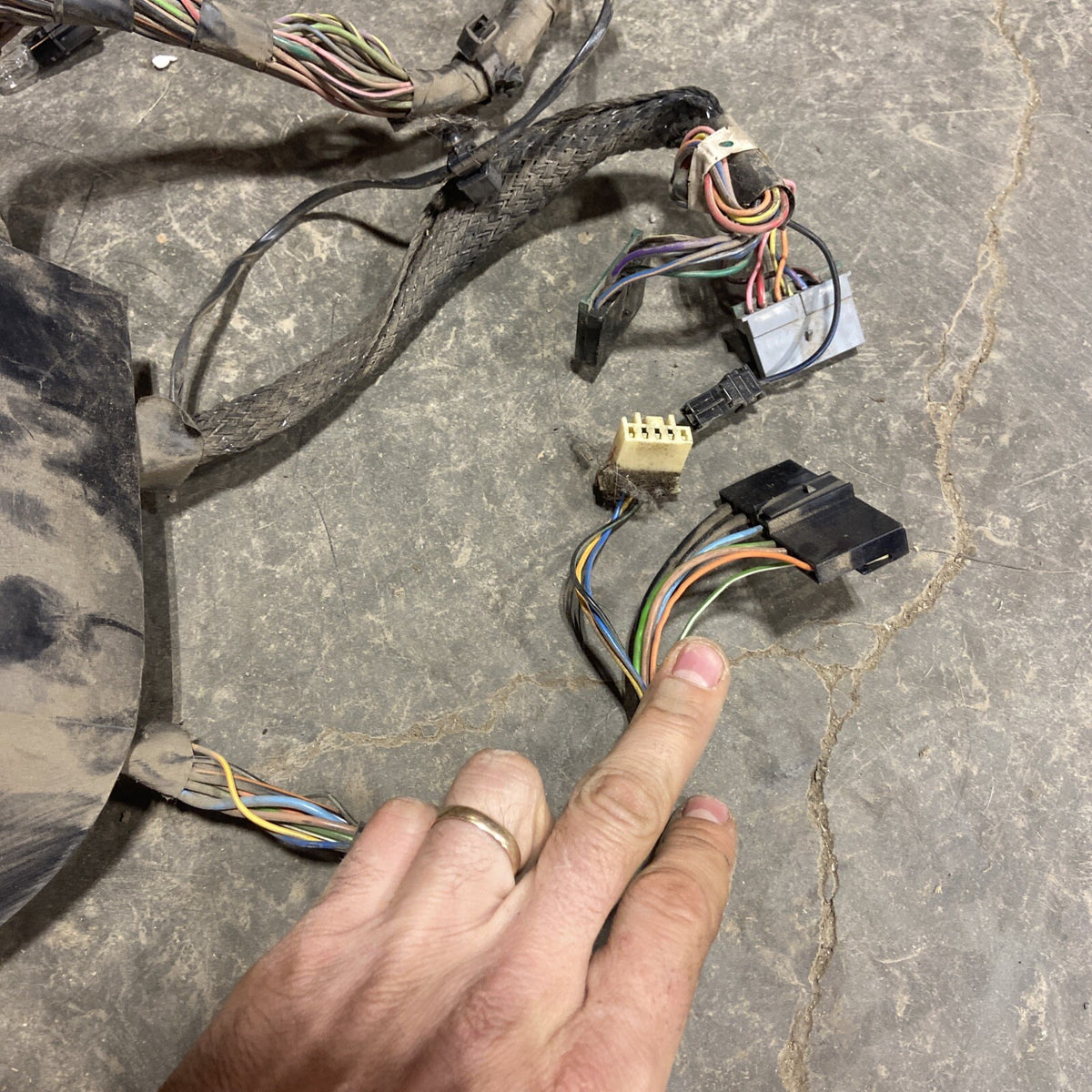 2002 DODGE RAM 2500 3500 24V CUMMINS DASH WIRING HARNESS 56045365AG