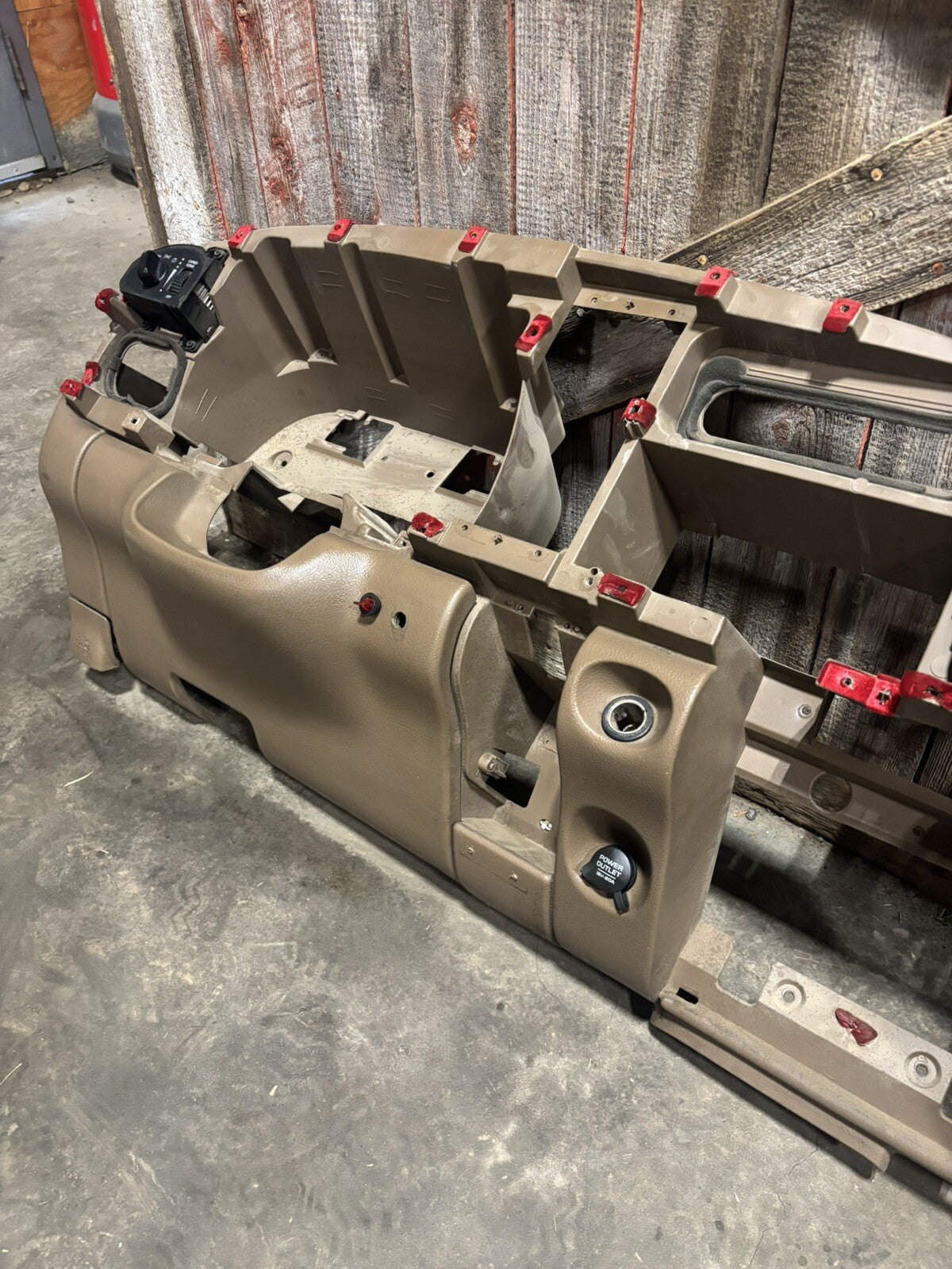 OEM 1999 - 2002 DODGE RAM CUMMINS DASH CORE STRUCTURE TAN BROWN DASHBOARD